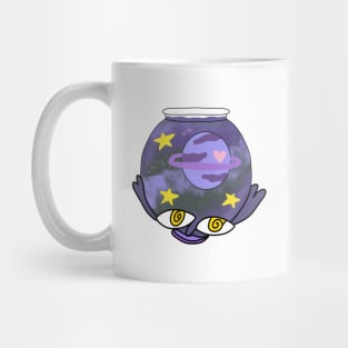 Space Fish Face Mug